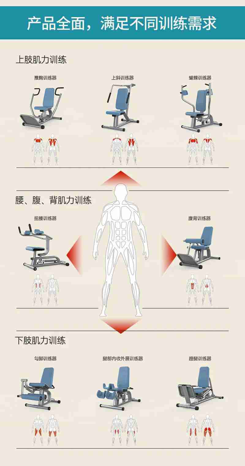 谈求吧56等速肌力训练系列：专为老年人打造的肌肉力量训练器